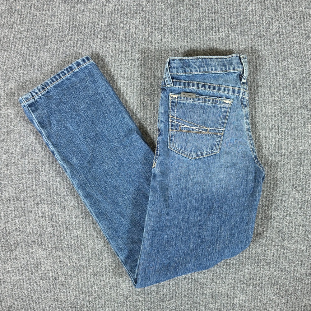 Ariat B5 Lucas Dakota Slim Straight Jeans Blue Medium Wash Womens 29x30 Size 16